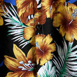 Hemd met Korte Mouwen met Bloemenpatroon voor Mannen