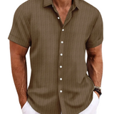 Casual Korte Mouw Shirt