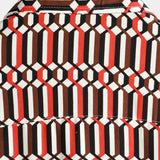 Katoenen Zomer Overhemd in Retro Stijl met Korte Mouwen voor Mannen
