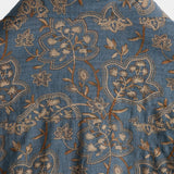 Heren Katoenen Overhemd met Vintage Retro Bloemen Paisley Patroon uit de Jaren '70 met Knopen en Korte Mouwen voor het Strand