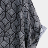 Korte Mouwen Katoenen Shirt met Pocket in Retro Geometrisch Patroon voor Mannen