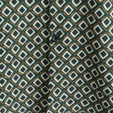 Casual Overhemd met Korte Mouwen en Geometrisch Patroon voor Mannen