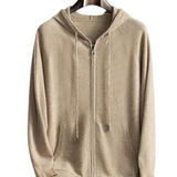 Cashmere Courchevel Gilet met Capuchon