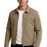 Khaki Casual Jas