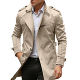 Elegante Heren Trenchcoat