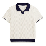 Luca - polo shirt van riccio de stof