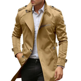 Elegante Heren Trenchcoat
