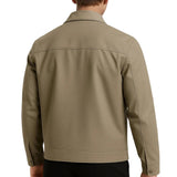 Khaki Casual Jas