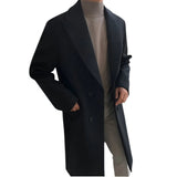 Elegante Dubbelbreasted Mantel
