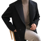 Elegante Dubbelbreasted Mantel