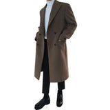 Elegante Dubbelbreasted Mantel