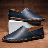 Handgemaakt Leren Loafers
