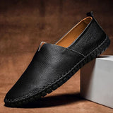 Handgemaakt Leren Loafers