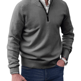 Casual Zip Sweater