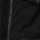 Heren Corduroy Jas - Zwart