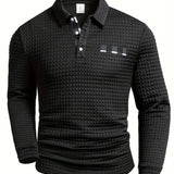 Polo Sweater met Vissenvlecht