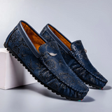Blomster Leren Loafers