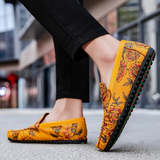 Blomster Leren Loafers