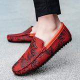 Blomster Leren Loafers