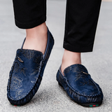 Blomster Leren Loafers