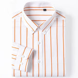 Elegante Patroon Katoenen Overhemd