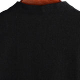 Heren Katoenen Shirt in Effen Kleur met Hoge Kraag en Gemiddelde Sluiting, met Voorzak