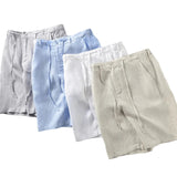 Hoge kwaliteit linnen shorts
