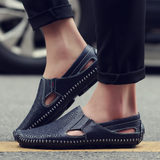 Sandalen met Leren Bandjes