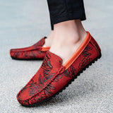 Blomster Leren Loafers