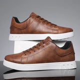 Corrado Klassieke Leren Sneakers