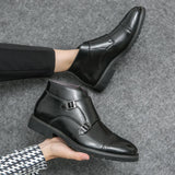 Parker™ | Leren Dubbele Monk Boots