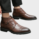Parker™ | Leren Dubbele Monk Boots
