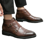 Parker™ | Leren Dubbele Monk Boots