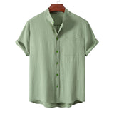 Elegante Ademende Zomer Overhemd