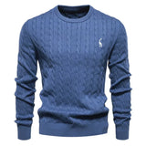 Falkner Strikkemoderne Herrepullover