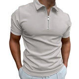 Polo T-shirt met Rits
