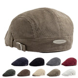 Cazel | Herenpet van corduroy velours