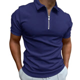 Polo T-shirt met Rits