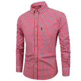 Elegante Schotse Overhemd met Ruit