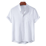 Elegante Ademende Zomer Overhemd