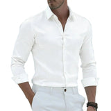 Salwa - Ademend shirt met een slim fit