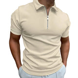 Polo T-shirt met Rits