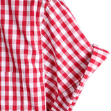 Katoenen Zomer Overhemd met Korte Mouwen voor Mannen, Effen Kleur, met Zak en Knoppen
