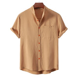 Elegante Ademende Zomer Overhemd