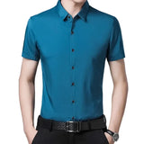 Korte Mouwen Business Casual Shirt