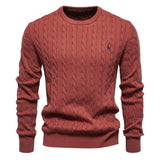 Falkner Strikkemoderne Herrepullover