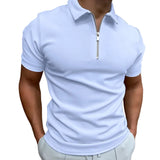 Polo T-shirt met Rits