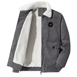 Elegante Corduroy Jas met Fleece