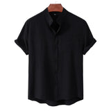 Elegante Ademende Zomer Overhemd