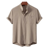 Elegante Ademende Zomer Overhemd